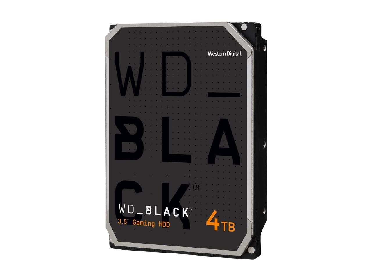 WD Black 4TB  Performance Desktop Hard Disk Drive -  7200 RPM 256MB Cache SATA