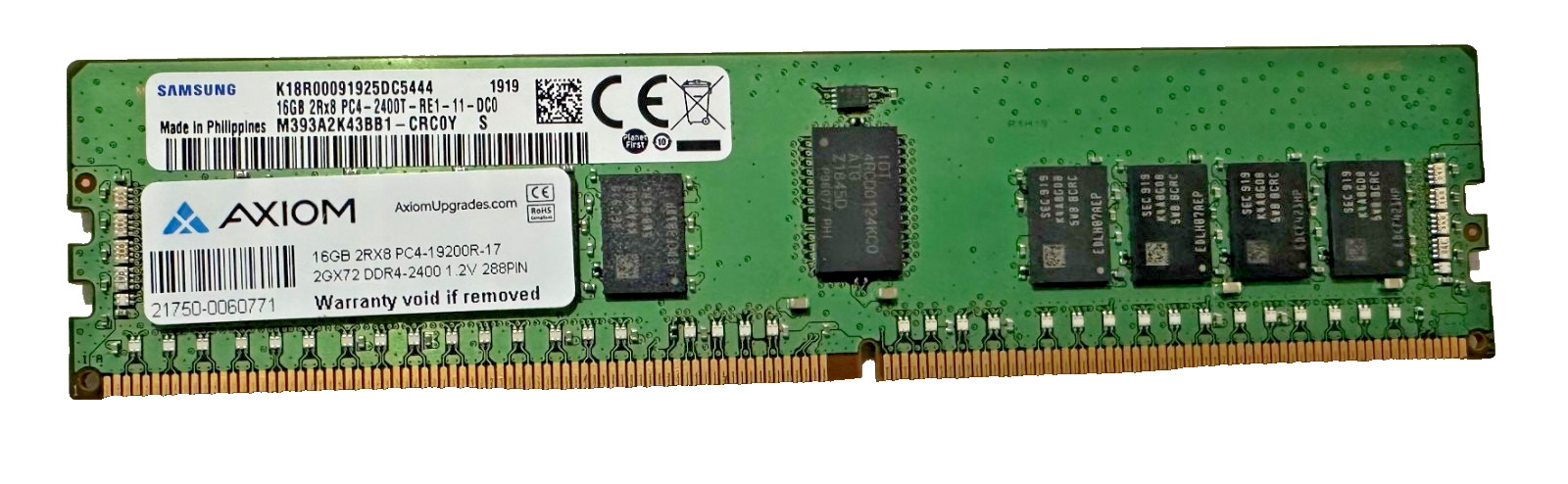 Samsung M393A2K43BB1-CRC 16GB DDR4-2400