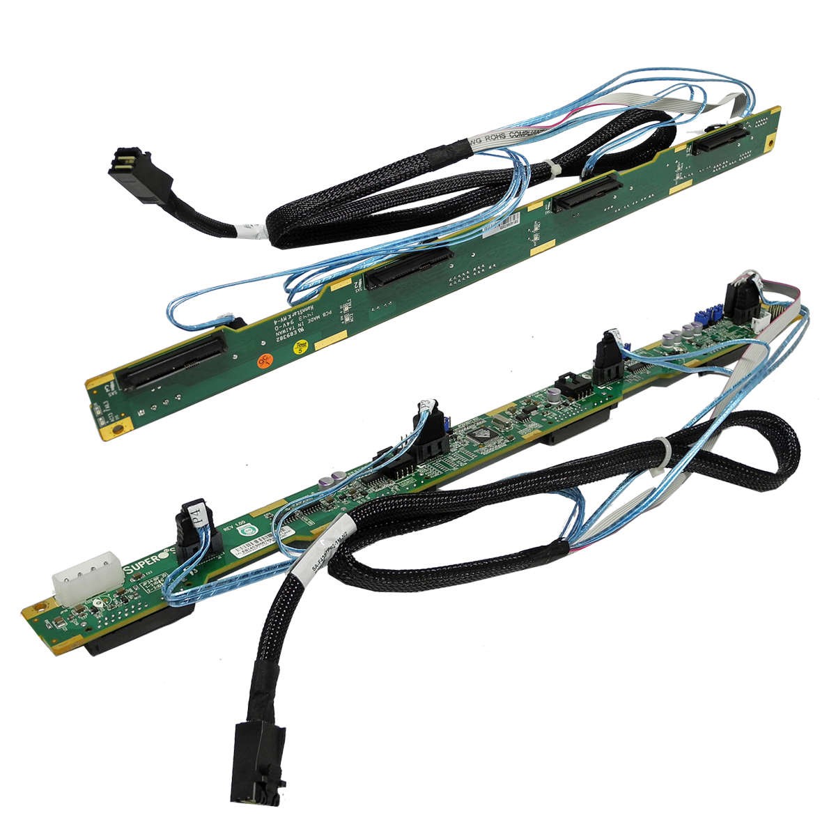 Supermicro SAS815TQ 4x3.5” LFF Backplane for CSE-819U Chassis + SAS/SATA Cable