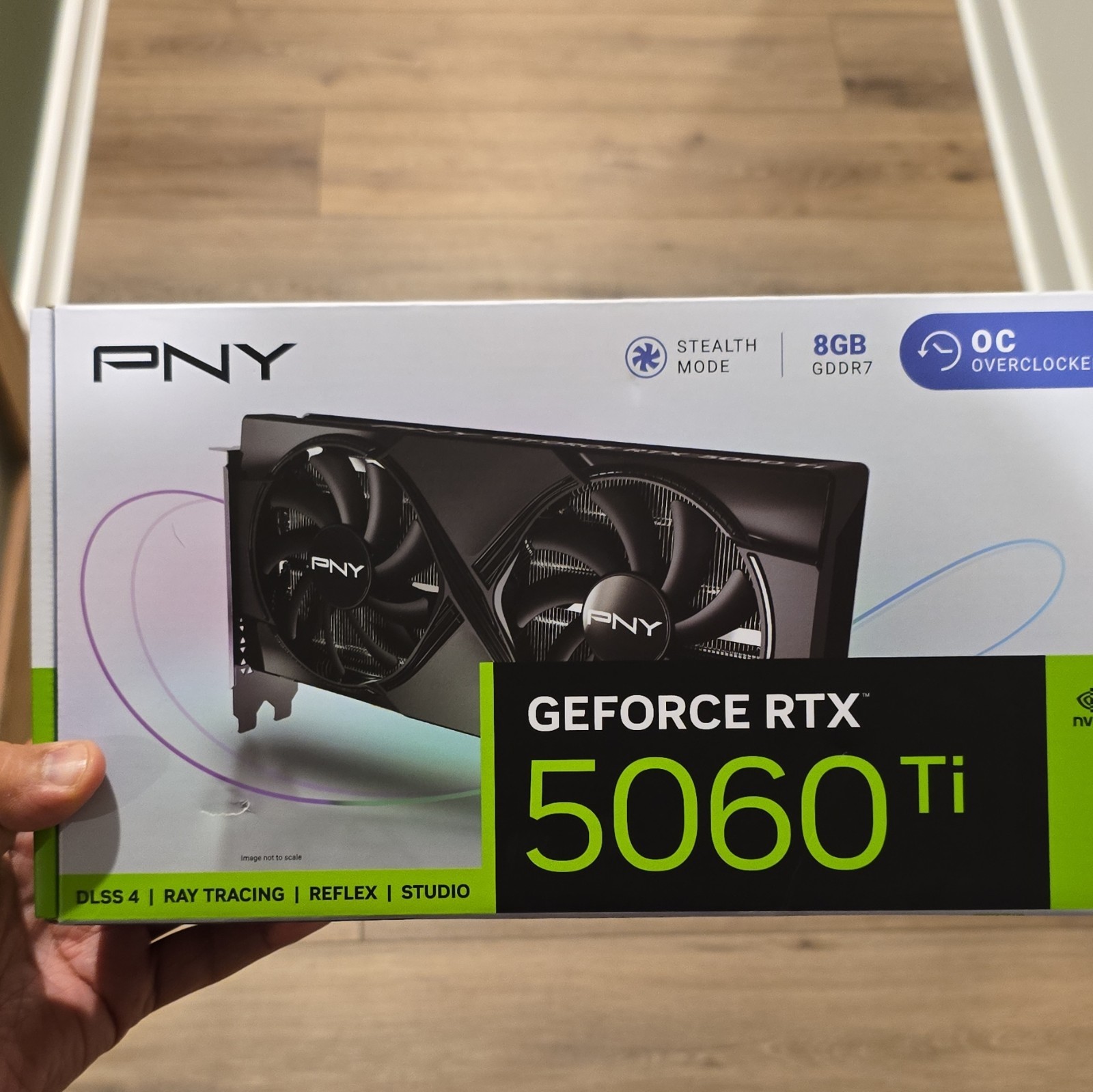 PNY NVIDIA GeForce RTX 5060 Ti OC 8GB GDDR7 PCIe 5.0 HDMI DX12U