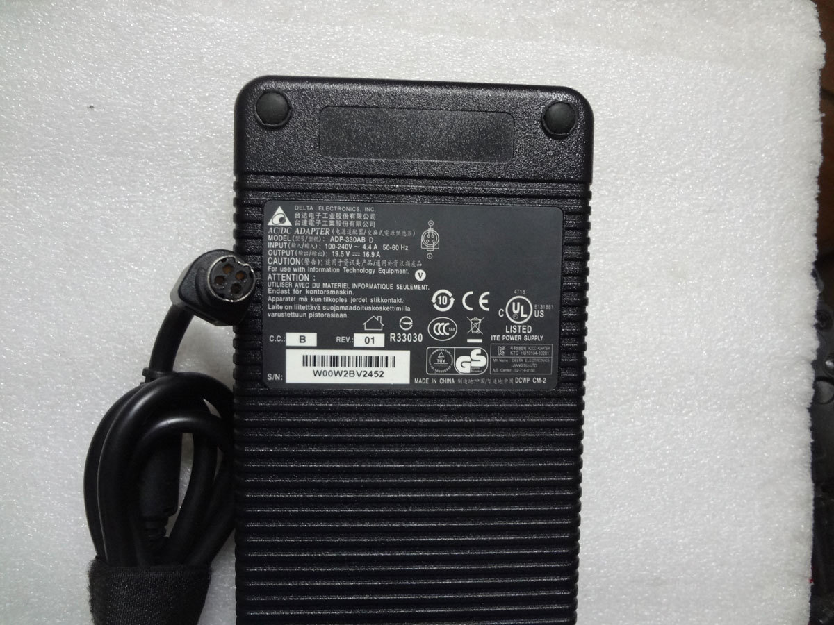 For MSI Titan GT83VR GT80S Laptop ADP-330AB D Delta 330W 19.5V 16.9A 100%Genuine