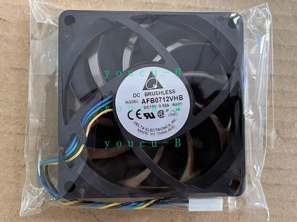 1PCS NEW Delta AFB1212VH PWM 12025 12V 0.60A cooling fan 120*120*25mm