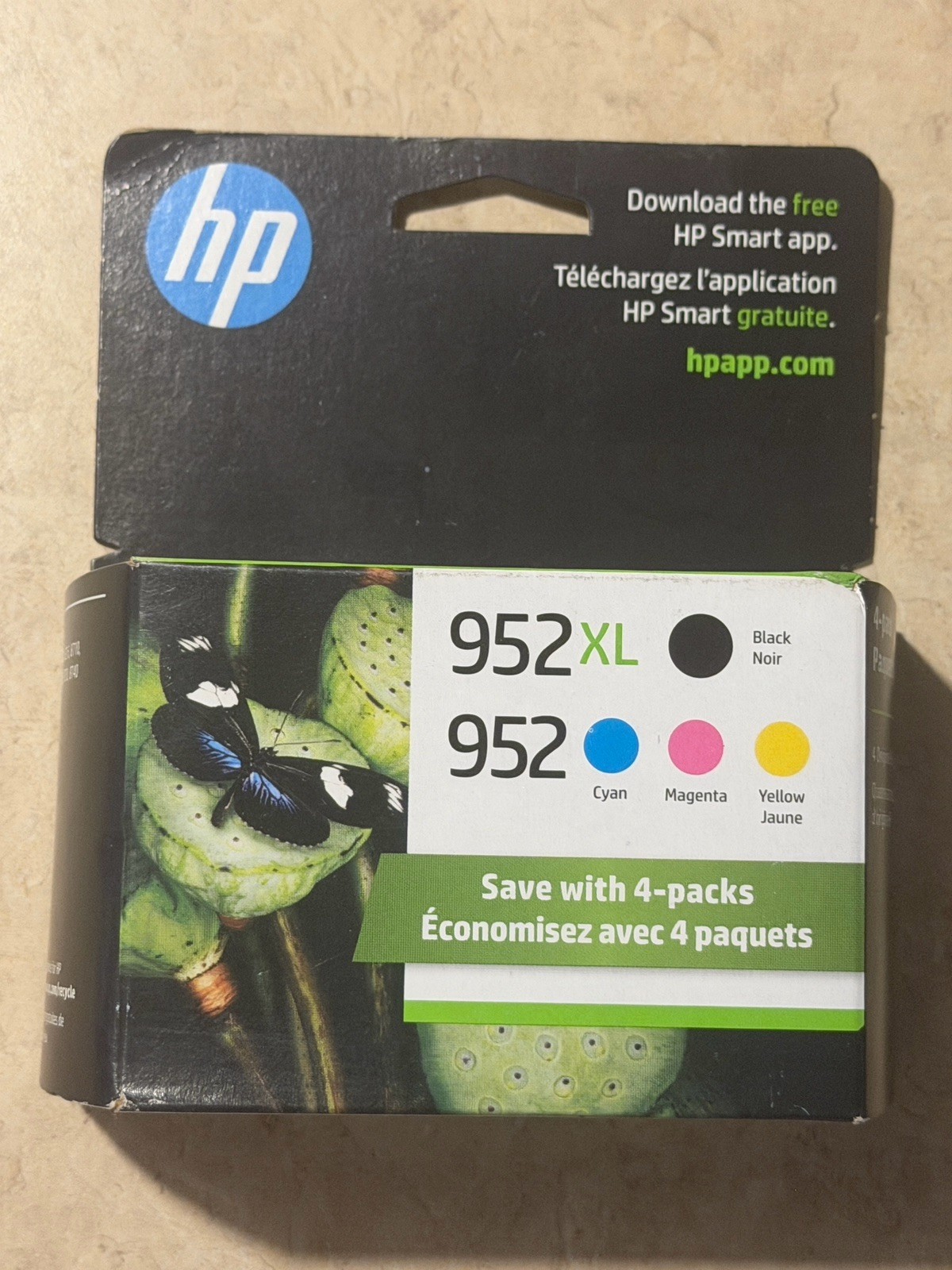 HP 952XL/952 High Yield Black & Cyan/Magenta/Yellow Ink