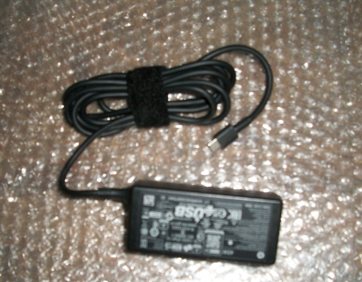 Genuine HP Laptop Charger AC Power Adapter L42206-002 L43407-001 USB-C 45W