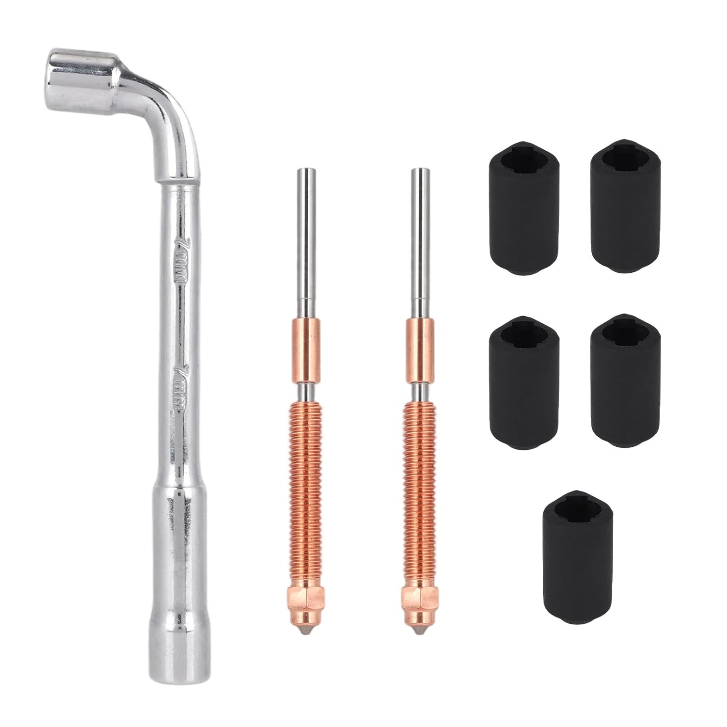 2Pcs 0.4Mm Unicorn Nozzles Kit Compatible with Creality K2 Plus/Hi Combo