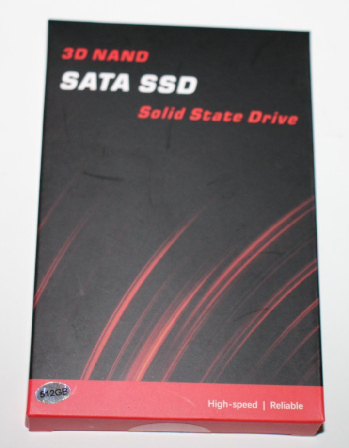 VANSUNY 3D NAND SATA III HIGH SPEED RELIABLE 512GB SSD X12-BLACK-512G - NEW