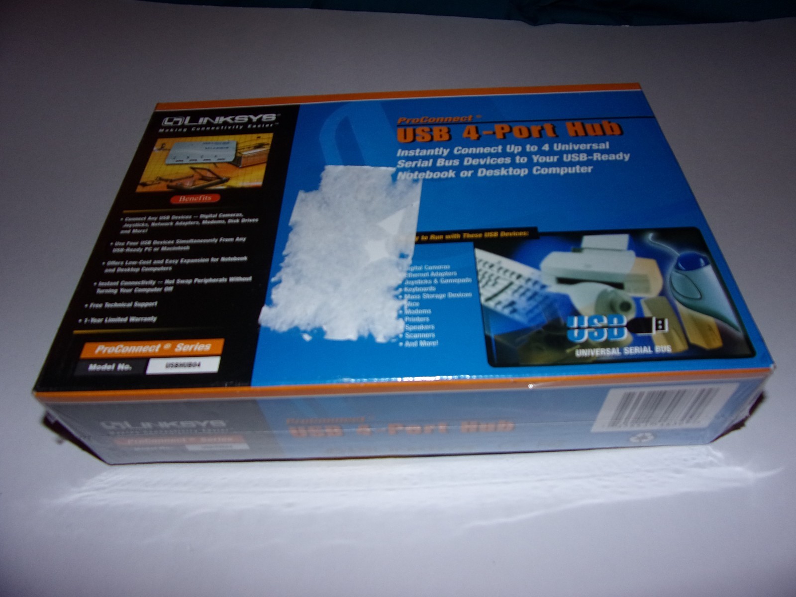 Linksys ProConnect USB 4-Port Hub - hub - 4 ports / Brand New Sealed