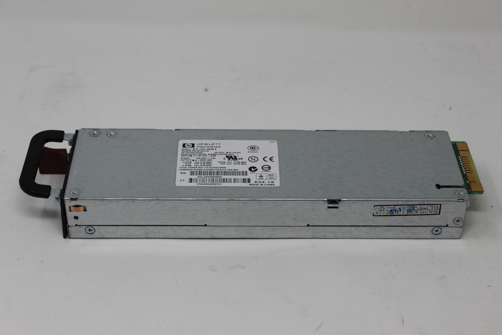 HP 325718-001 Redundant Power Supply 361392-001 325718-001 DPS-460BB