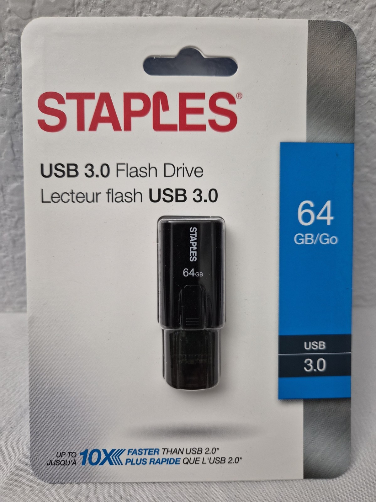 Staples USB 3.0 64GB Flash Drive