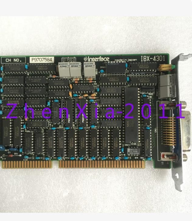 1pc used Interface GPIB control card IBX-4301 P9707584
