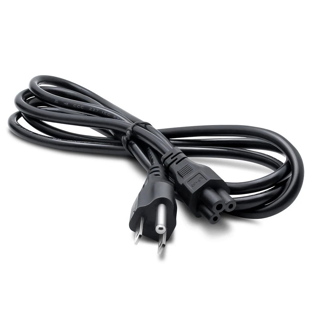 NEW 6 Feet 3 Prong AC Mickey Power Cord Cable for Dell Toshiba HP ASUS Laptop