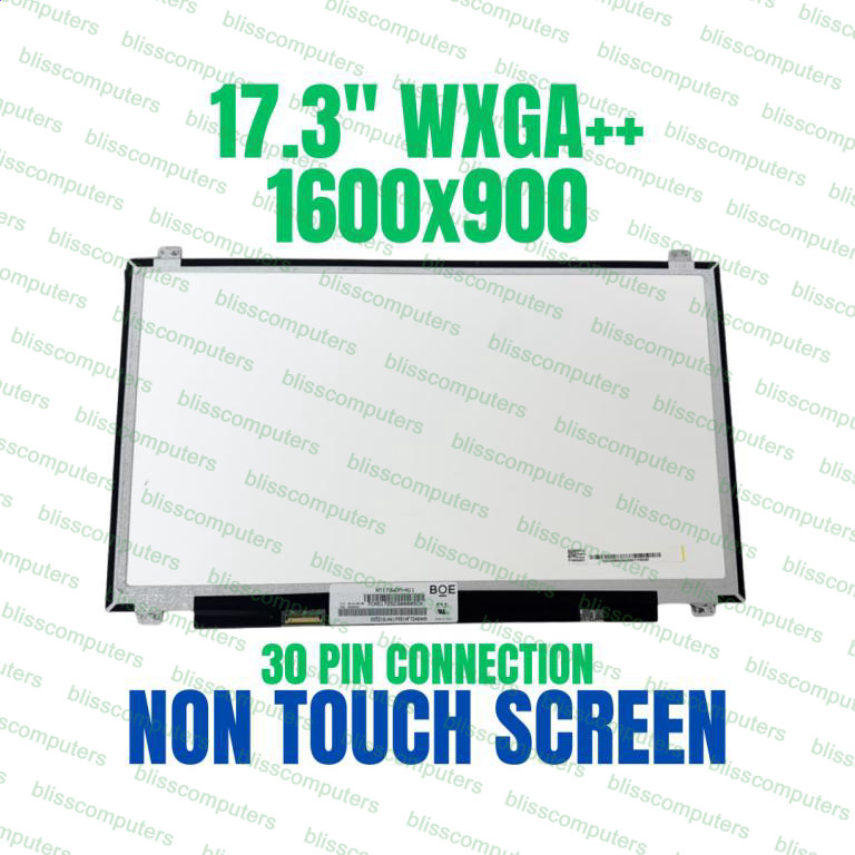 HP 17-AK015DS 17-ak001AU LED LCD REPLACEMENT Screen 17.3" HD+ BV Display