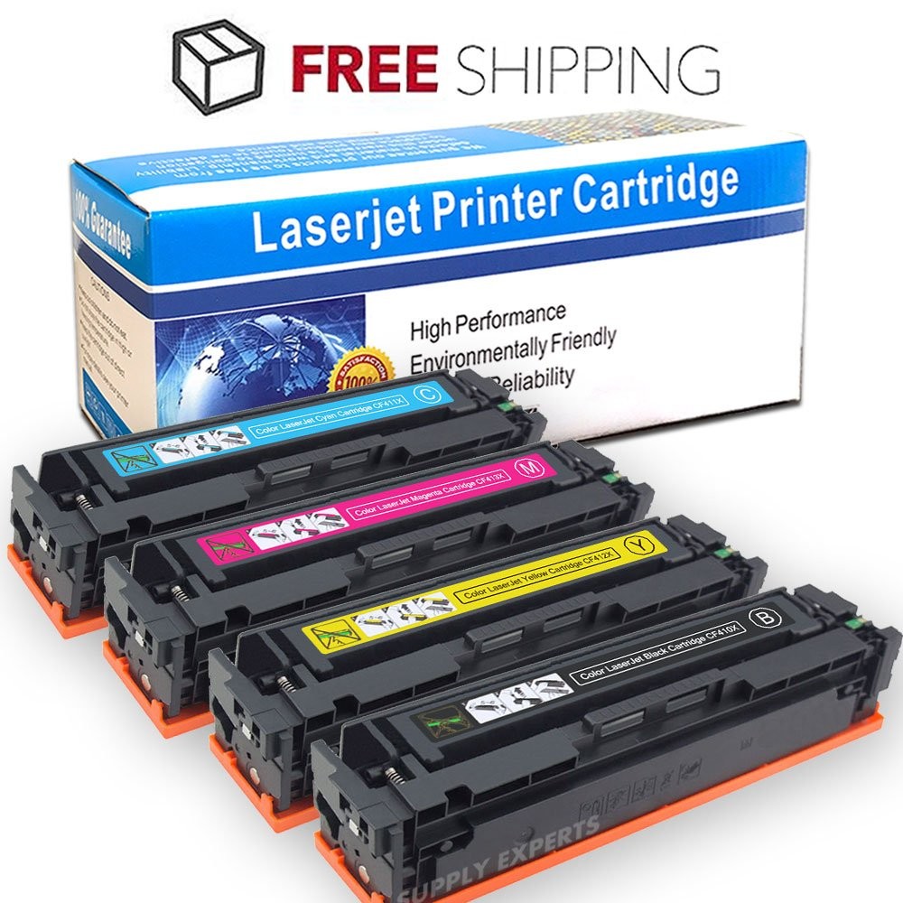 4PK CF410X-CF413X High Yield Toner Set for HP M452 M477