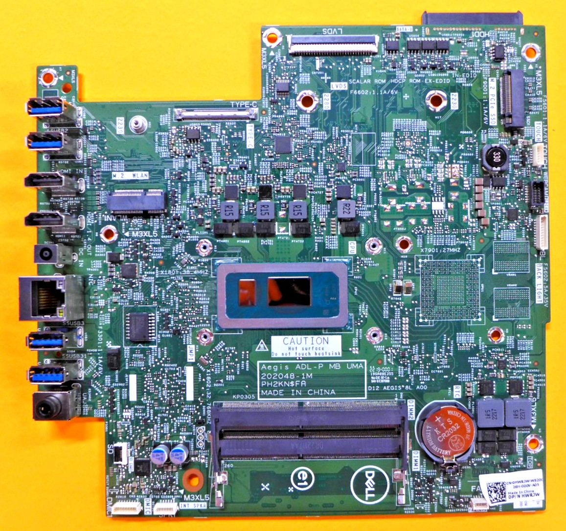 NEW Dell Inspiron 24 5410 27 7710 AIO Motherboard HWRJW