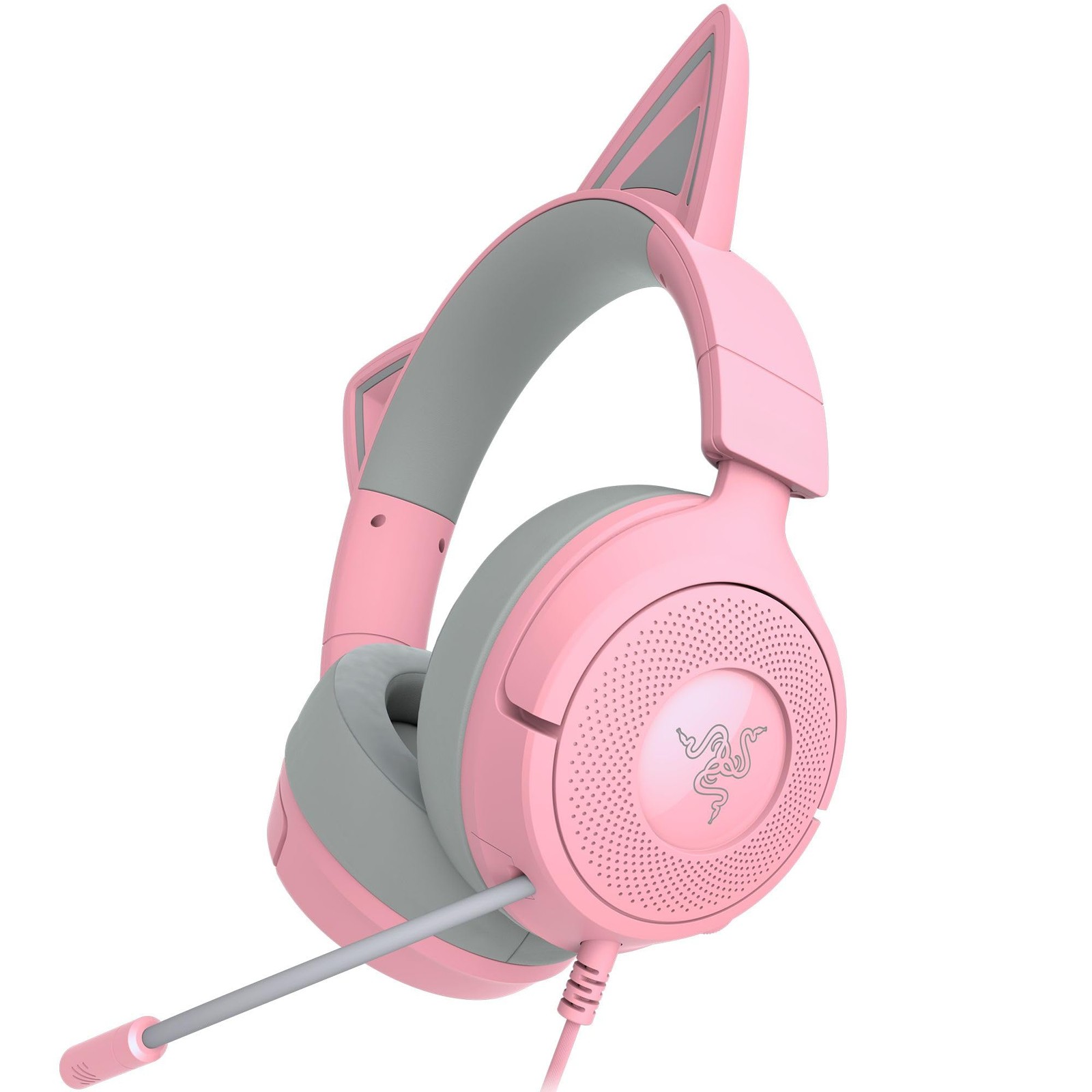 Razer Kraken Kitty V3 X - Bedrade Kitty-headset voor gaming - Iconische Kitty-or
