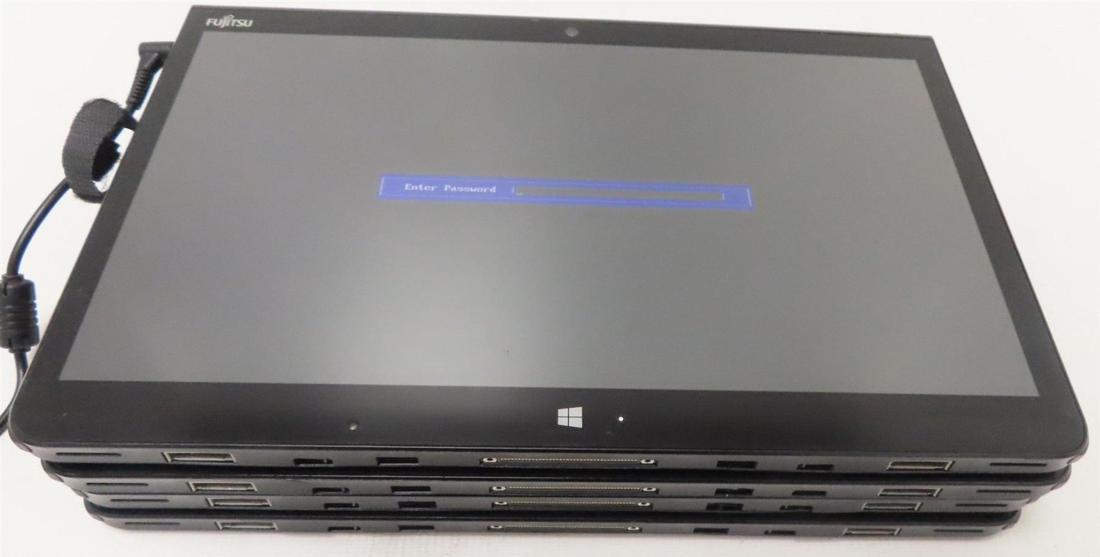 Lot of 4 Fujitsu Stylistic Q775 Core i5-5300U 2.30GHz 4GB No SSD - Bios Locked