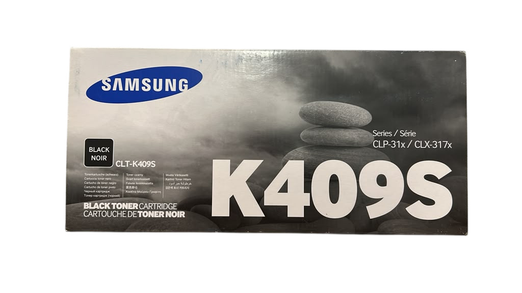 Original Samsung CLT-K409S/XAA Black Toner Cartridge CLP-31x/CLX-317x New