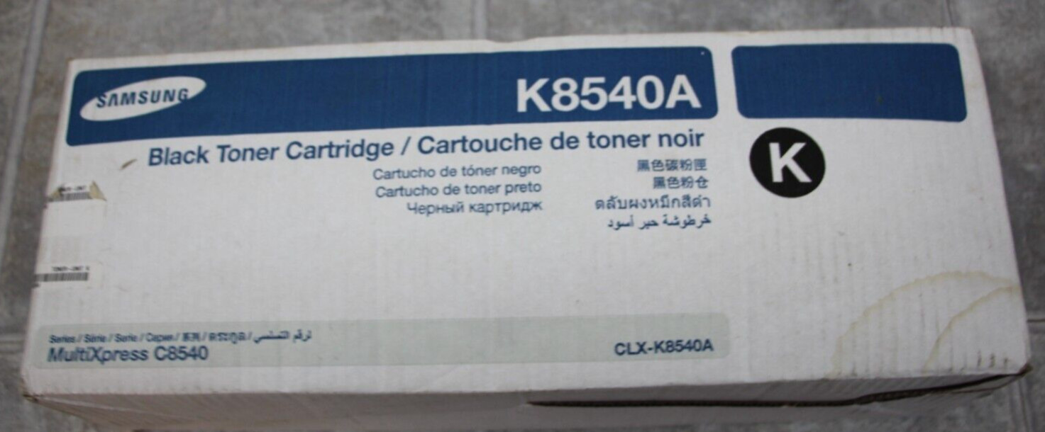 Samsung Toner Ctg CLX-K8540A/XAA Black K8540A