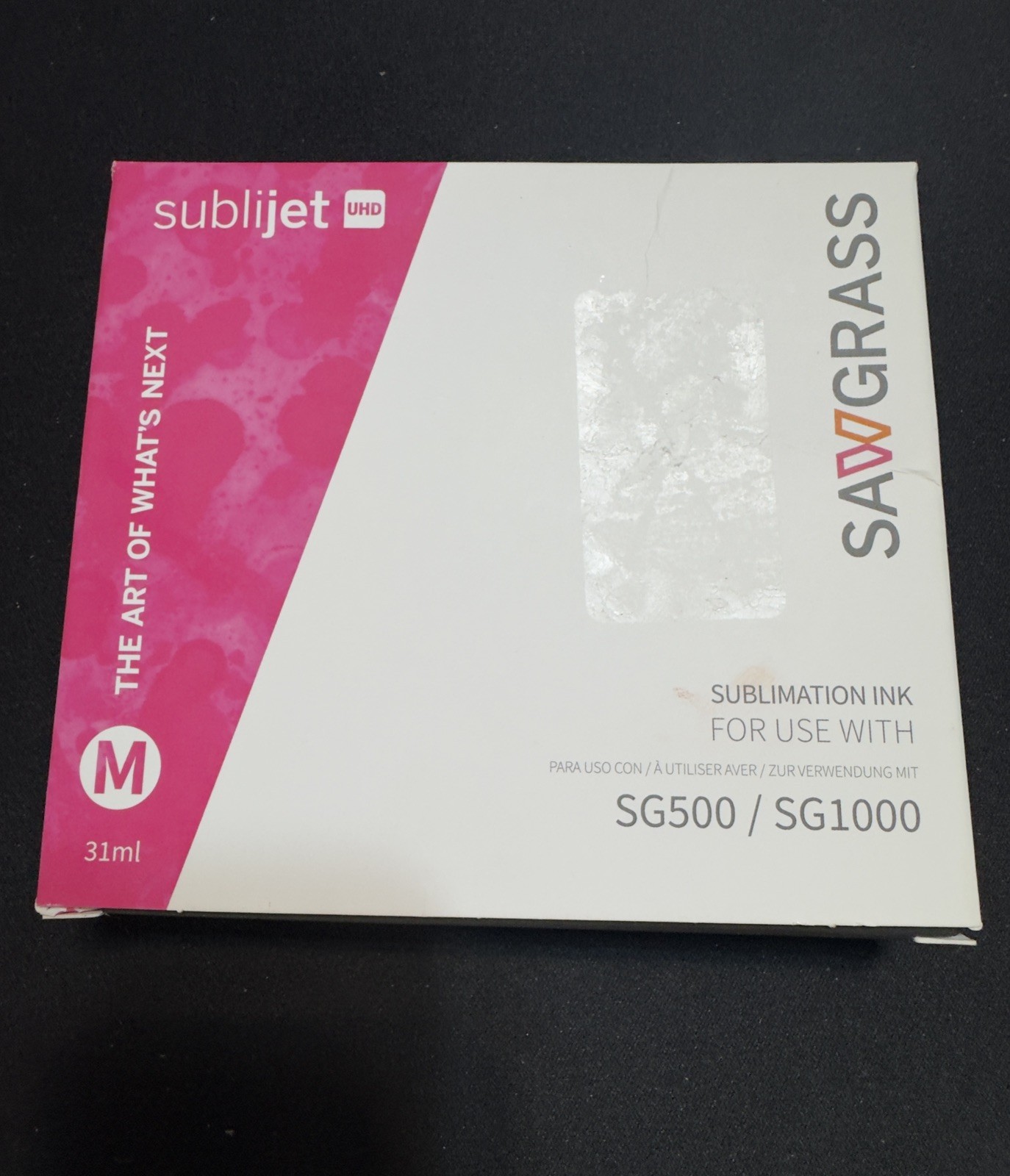 Sawgrass SubliJet UHD Sublimation Ink Cartridge-SG500/SG100 Magenta NEW Expired 