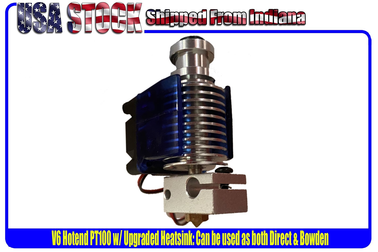 V6 Hotend, All Metal  Hotend, 1.75 mm 24V 40w, Extruder V6 Hotend