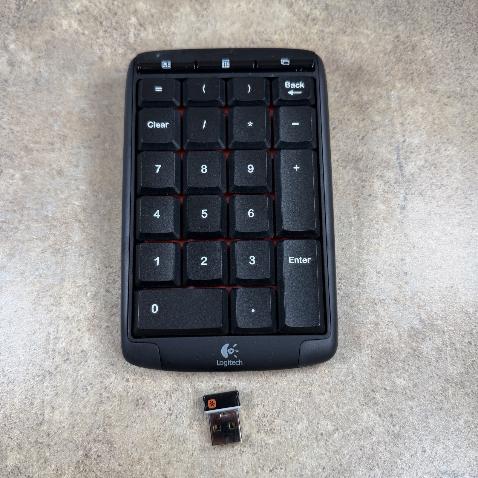 Logitech N305 Wireless Number Pad Keypad With Unifying Dongle Tested
