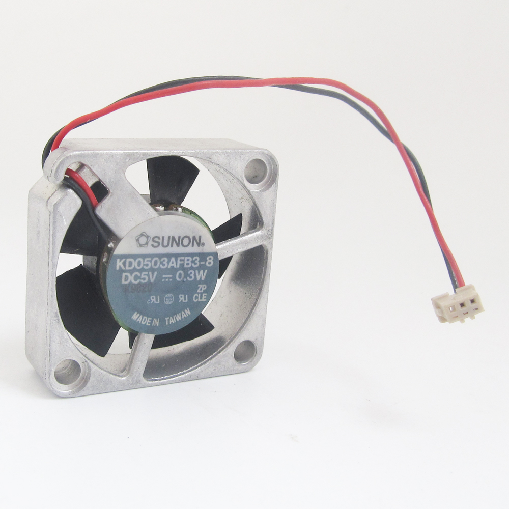 4pcs SUNON 3010 KD0503AFB3-8 30x30x10mm 5V 0.3W Aluminum Frame DC Cooling fan