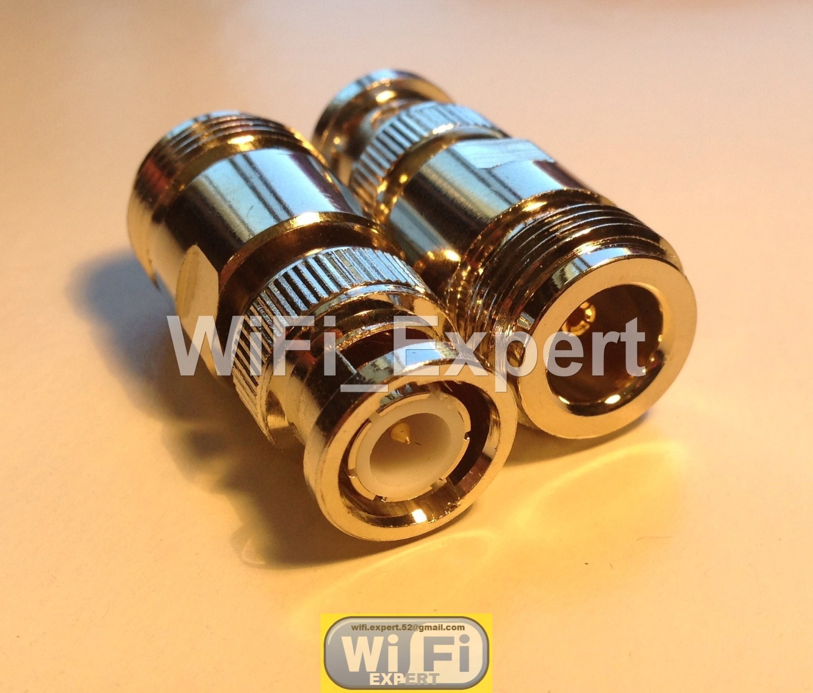 N Female Jack to BNC Male plug RF coaxial Adapter RF Connector USA