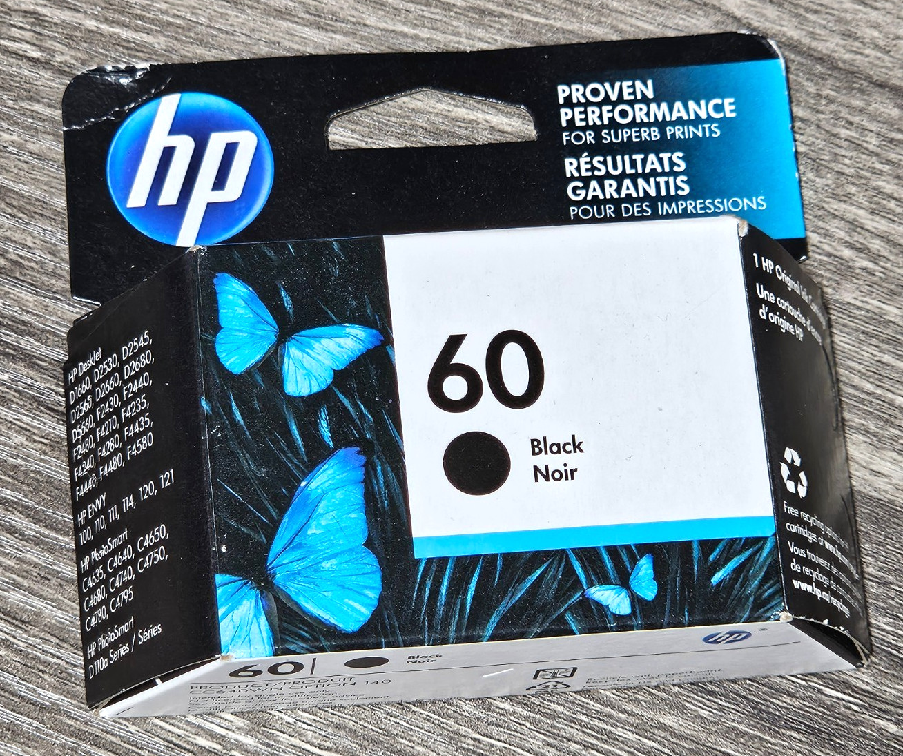 HP CC640WN140 60 Ink Cartridge