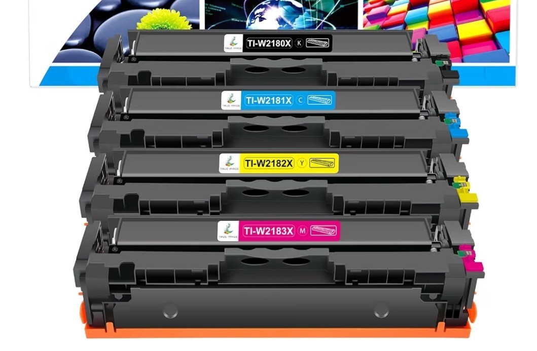 True Image 218X Toner Cartridges, 4 Pack 218A/HP 218 3301cdw 3301fdw 3201dw 3301