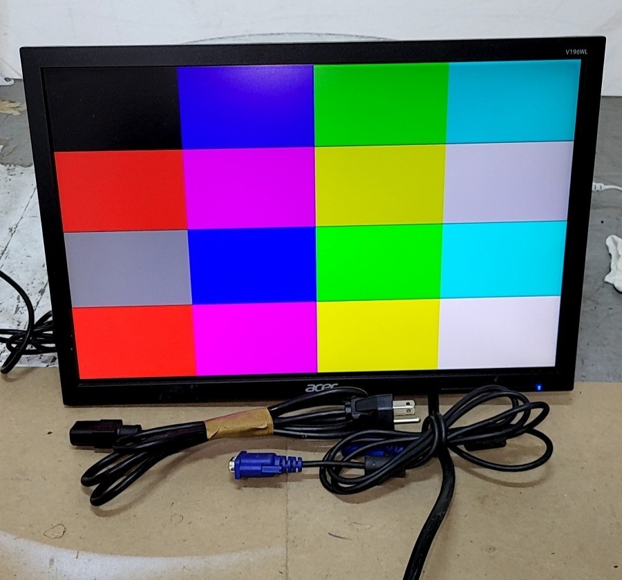 ACER V196WL UM.CV6AA.001 19" LED Monitor VGA GRADE C SEE NOTES