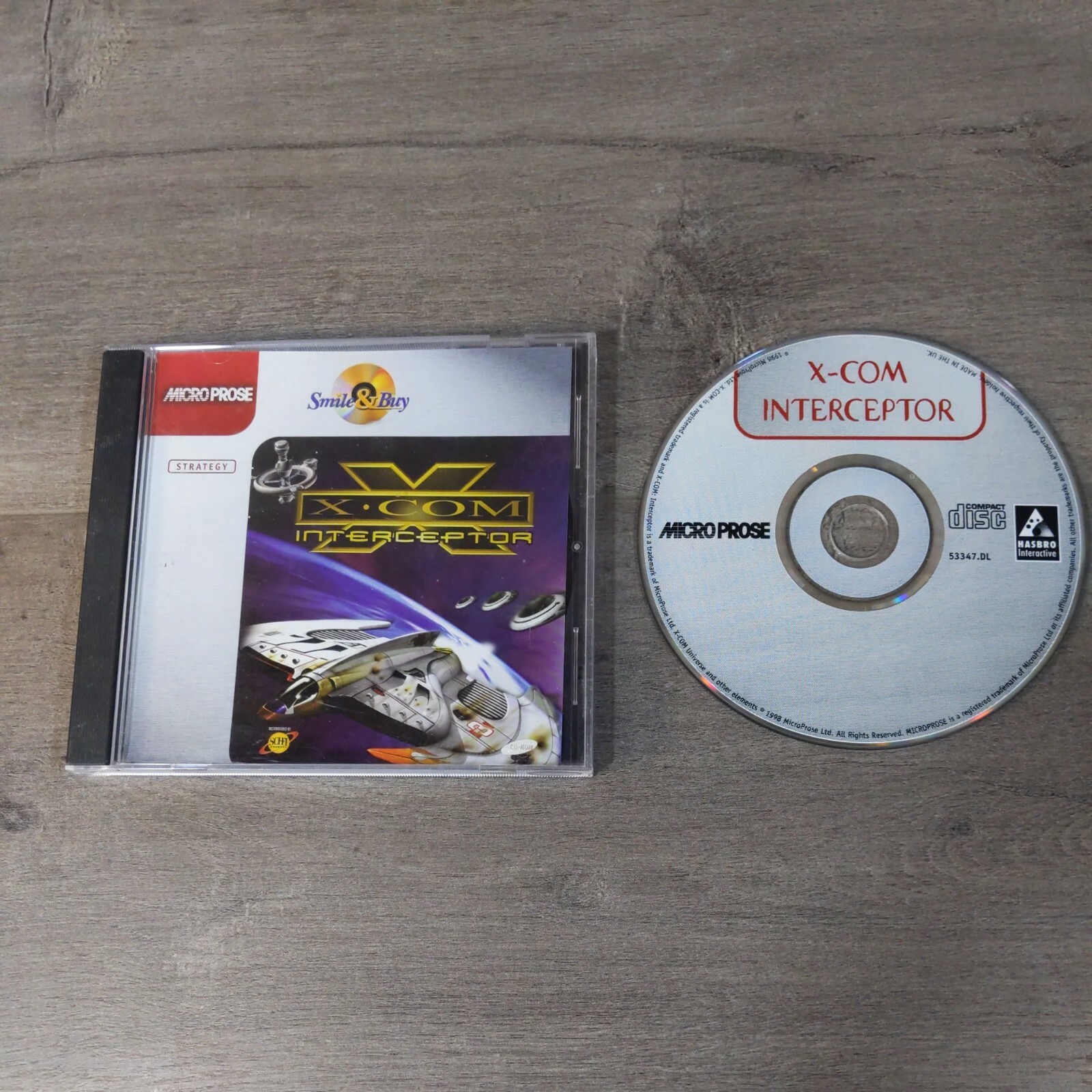 X-Com Interceptor (PC, 1998) Near Mint CD-ROM Game