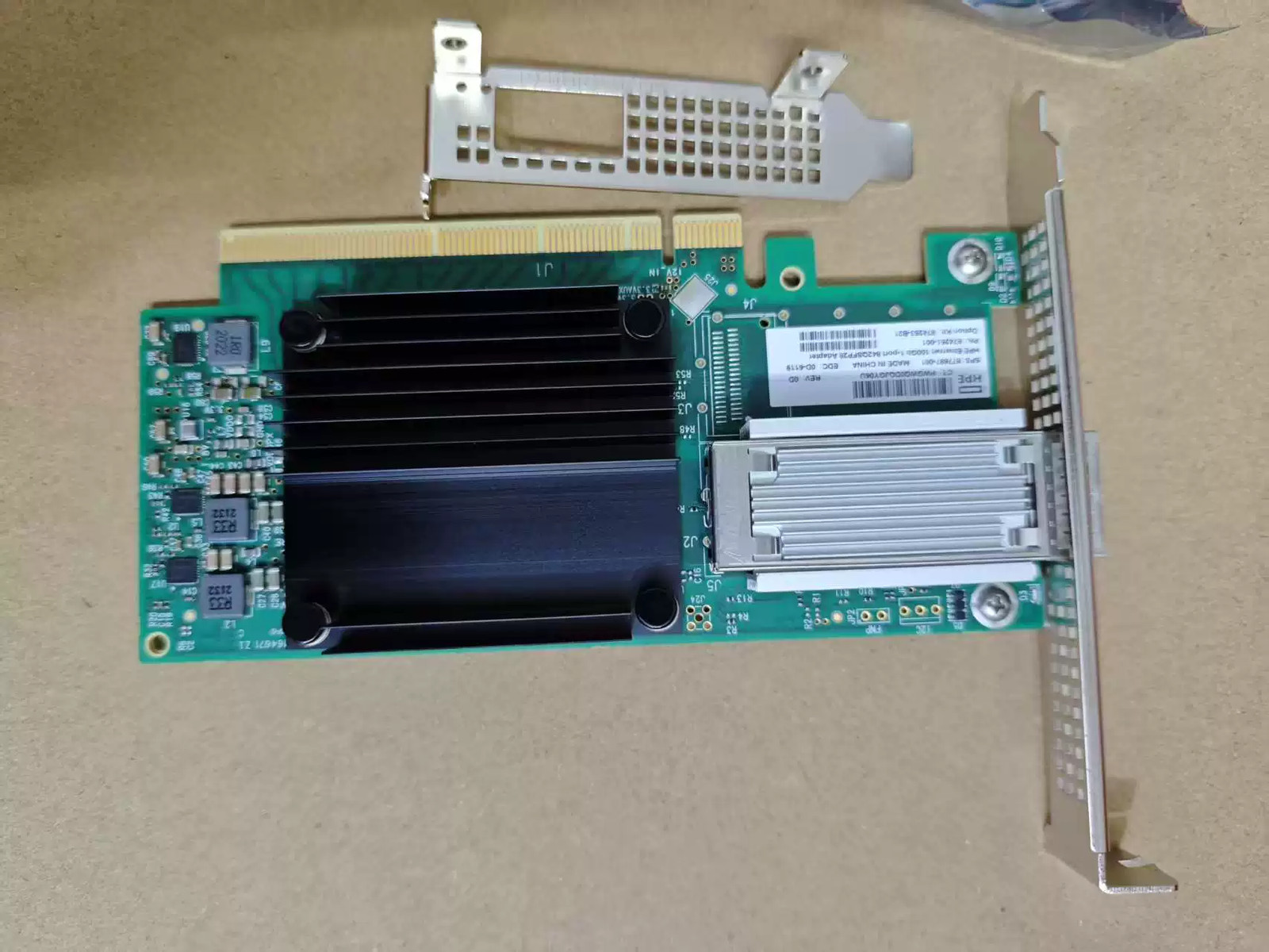 HPE Mellanox MCX555A 100G Network Card 842QSFP28  877697 874251-001 874253-B21