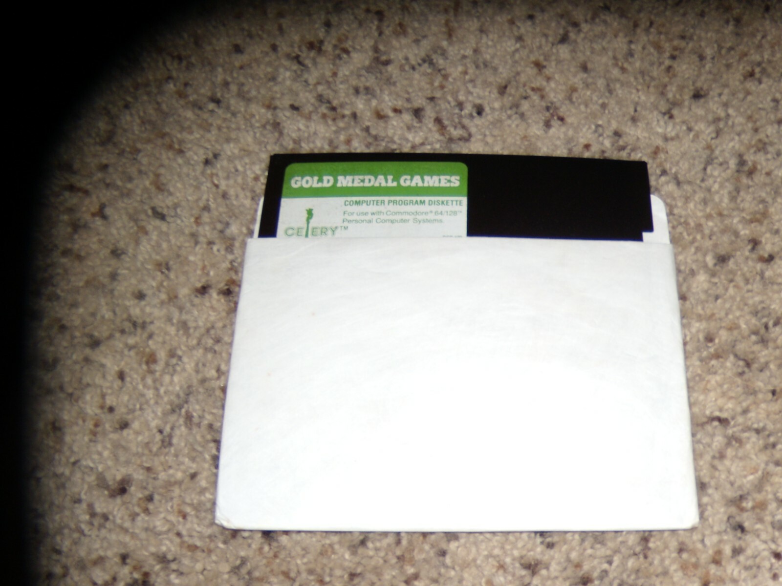 Gold Medal Games Commodore 64 C64 Program on 5.25" disk