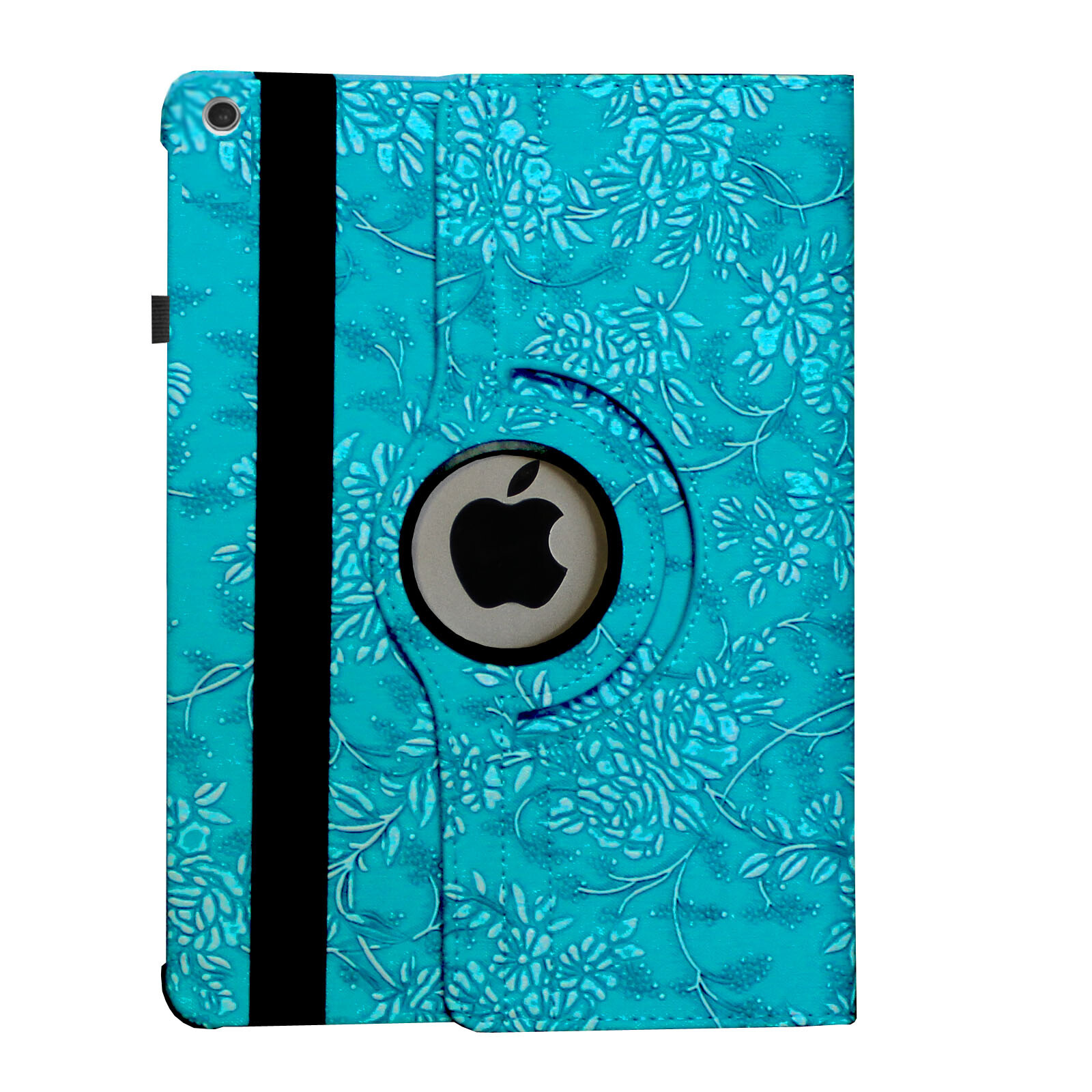 For iPad 10.2" 7th / 8th Generation 360 Rotating Leather Smart Stand Case Cover
