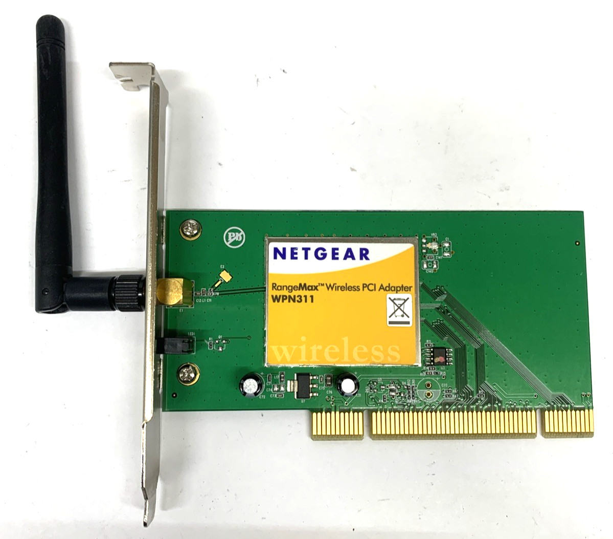 NETGEAR WPN311 V1H2 32 BIT WIRELESS PCI ADAPTER