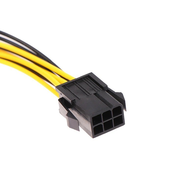 6-pin to 8-pin PCI Express Power Converter Cable GPU Video Card PCIE PCI-E 18AWG
