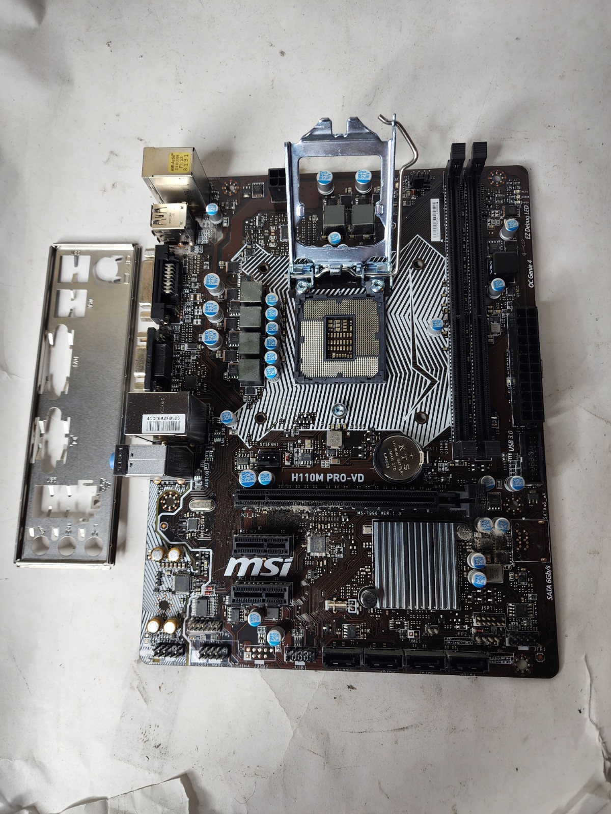 MSI  H110M-PRO-VD  Intel LGA1151 DDR4 Micro-ATX Desktop Motherboard