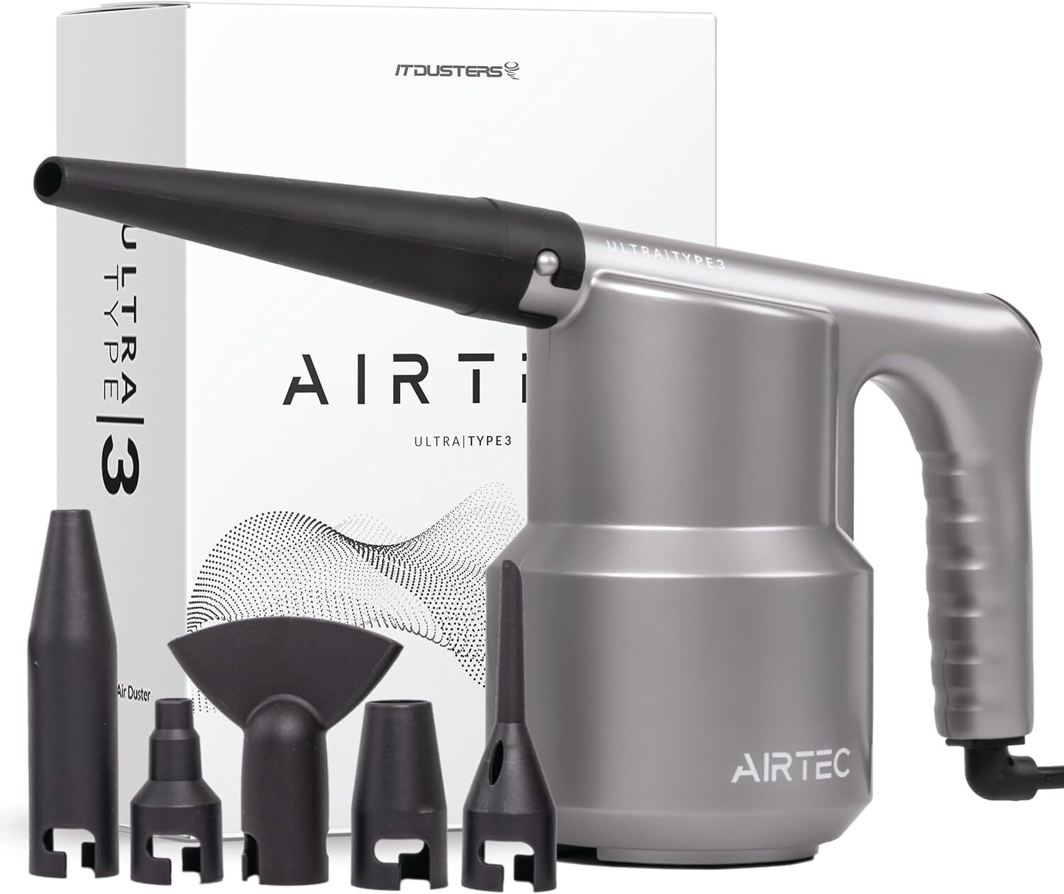 IT Dusters AirTec Ultra Electric Air Duster Blower for Electronics - Type 3