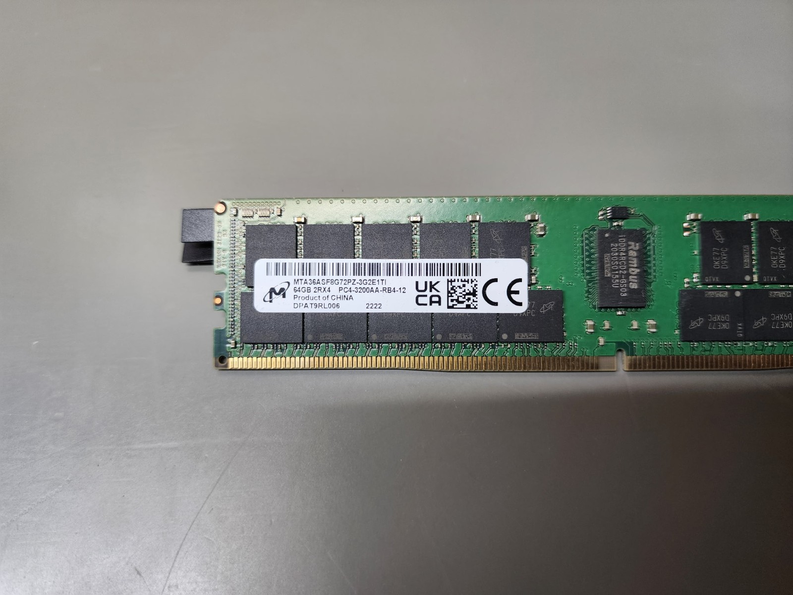 128 GB PC4-3200 ECC Server RAM