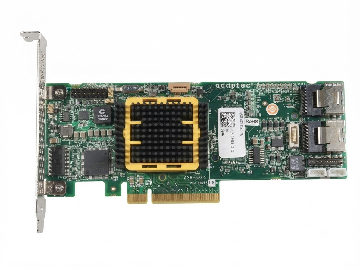 Adaptec ASR-5805 512MB PCI-E X8 SAS/SATA 3GB/S RAID CONTROLLER Card