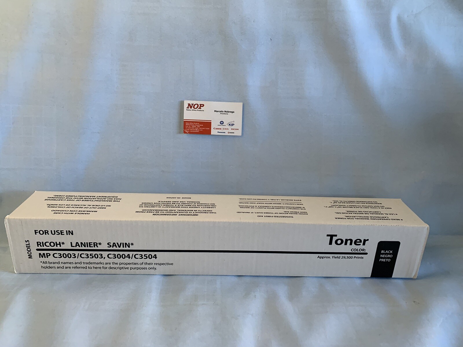 RICOH BLACK TONER MP C3003 C3503 C3004 C3504 841813.