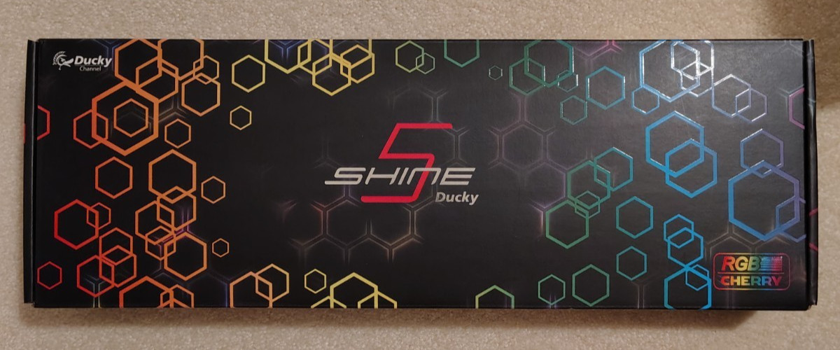 Ducky Shine 5 RGB Mechanical Keyboard Cherry MX Red Year of the Goat Edition