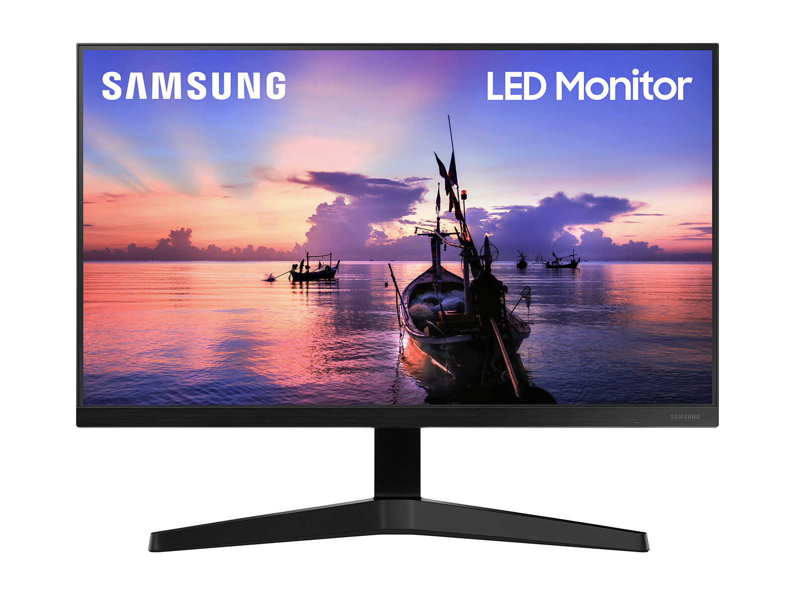 Samsung T350 27" FHD IPS Monitor - Dark Blue Gray