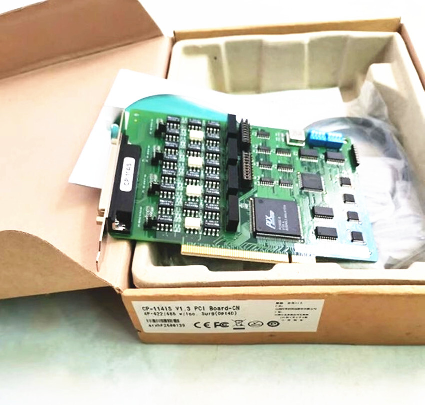 MOXA CP-114IS RS232 422 485 Universal PCI4 Serial Card Photoelectric Isolation
