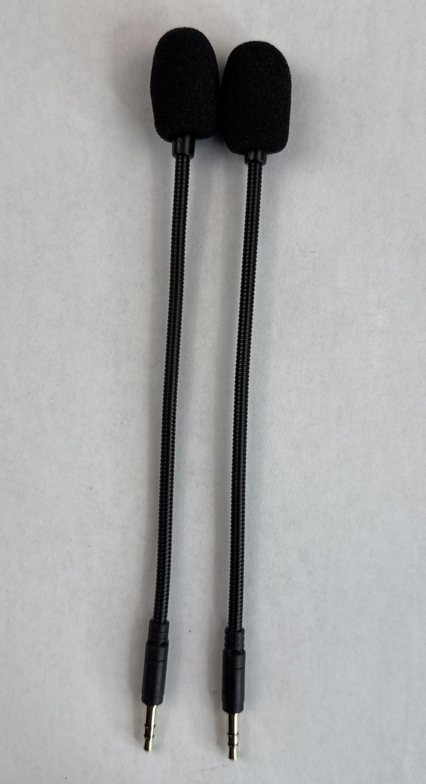 AKKE Mic Replacement 3.5mm Detachable Game Microphone Boom 2-Pack