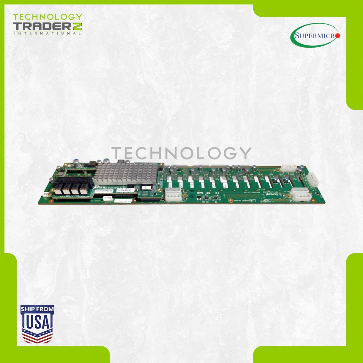BPN-SAS3-216EB SuperMicro 24-Port SAS Expander Backplane BPN-SAS3-216EL1