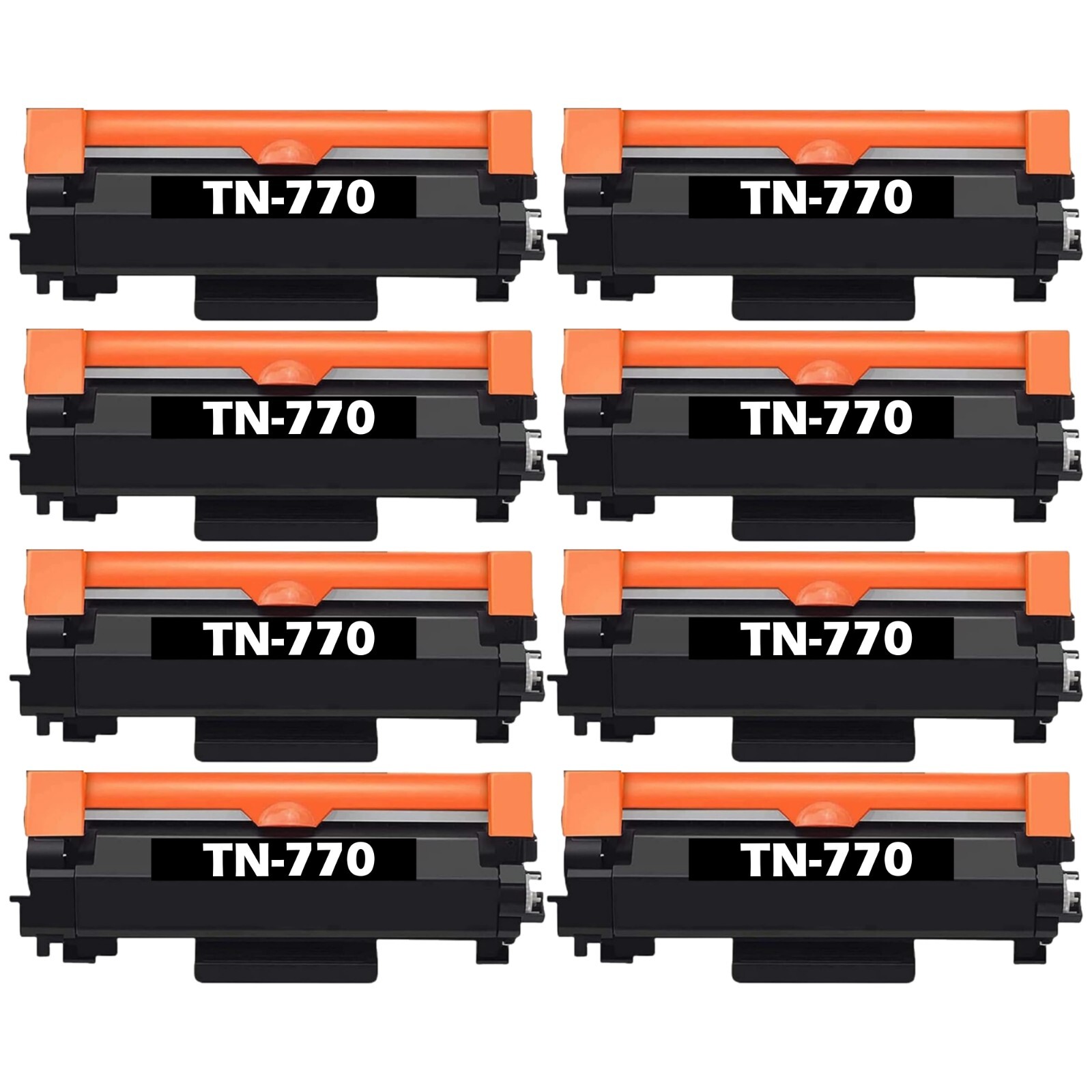 8Pack TN770 Toner Cartridge for MFCL2750DW L2750DWXL HLL2370DW L2370DWXL Printer