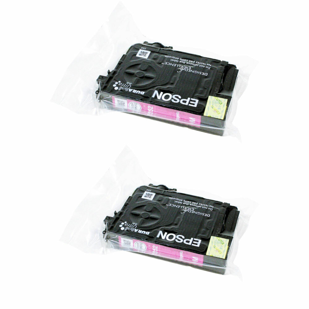 2PK Genuine Epson 252 Magenta Ink WF3640 WF7610 WF7620 WF7110 WF7210