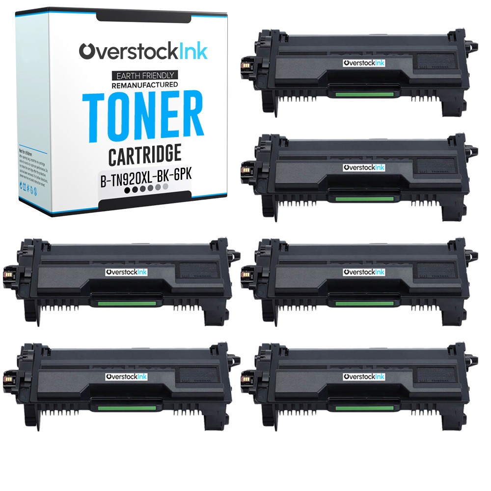 6PK Compatible OSI TN920XL Printer Toner fits Brother HL-EX415DW L5210DN L5210DW