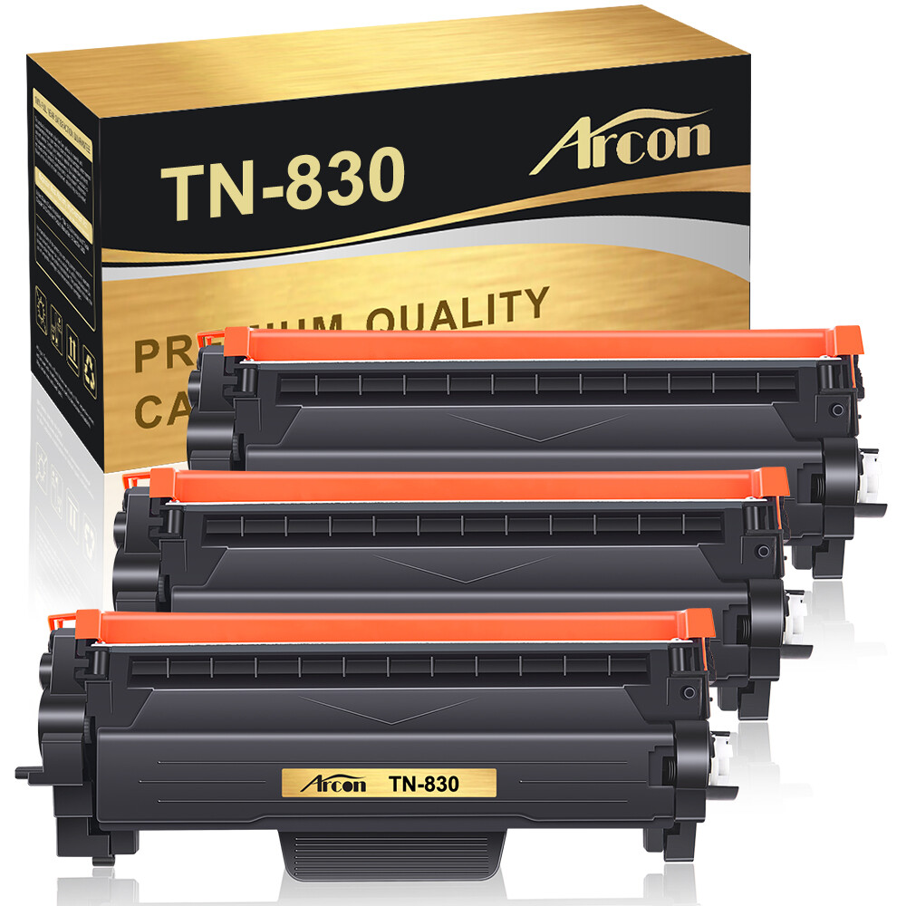 1-4PK TN830 Toner Compatible With Brother HL-L2400D MFC-L2820DW DCP-L2647DW
